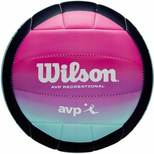 Мяч волейбольный Wilson AVP Oasis р.5, розово-бирюзовый