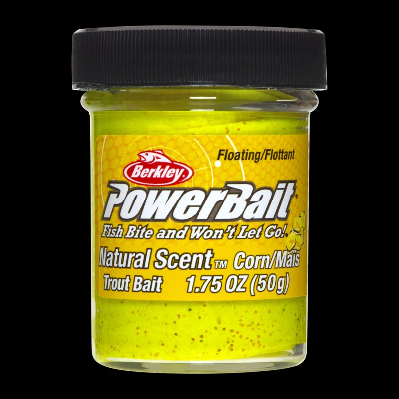 Паста форелевая Berkley PowerBait Natural Scent Trout Bait 50гр Corn #Corn with Glitter