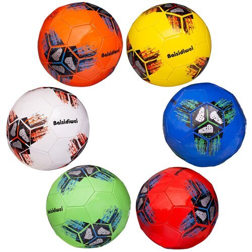 Мяч футбольный Junfa 23см 6 видов ZY1223492