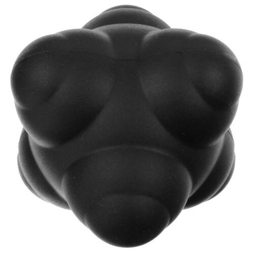 Мяч для тренировки скорости реакции ONLYTOP, цвет чёрный