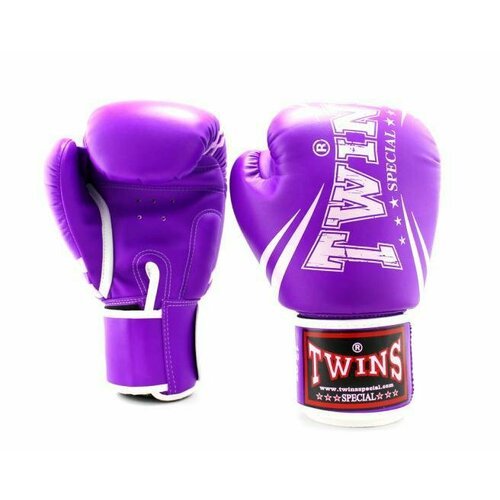 Боксерские перчатки Twins Special FBGVS-TW6 Purple, 16 oz, фиолетовый