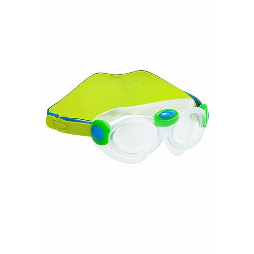 Очки-маска для плавания MAD WAVE Kids bubble mask, green