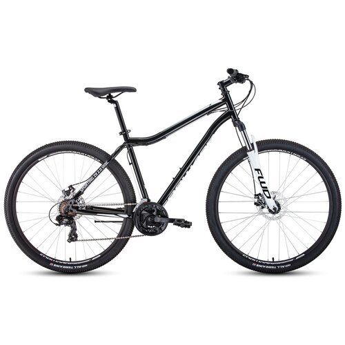 Горный (MTB) велосипед FORWARD Sporting 29 2.0 Disc (2021) черный/белый 17' (требует финальной сборки)