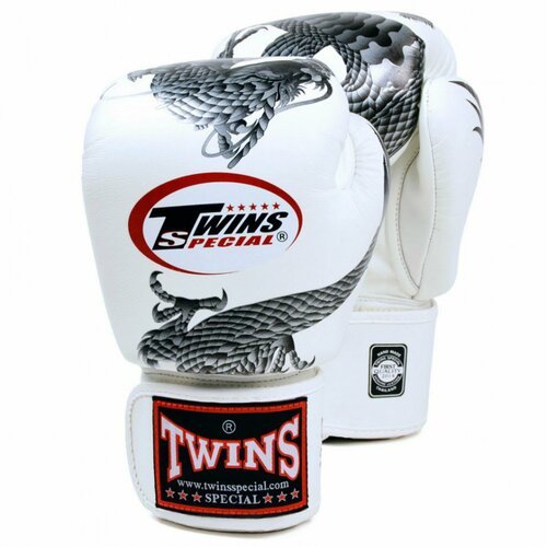 Боксерские перчатки Twins FBGVL3-23 white silver 16oz