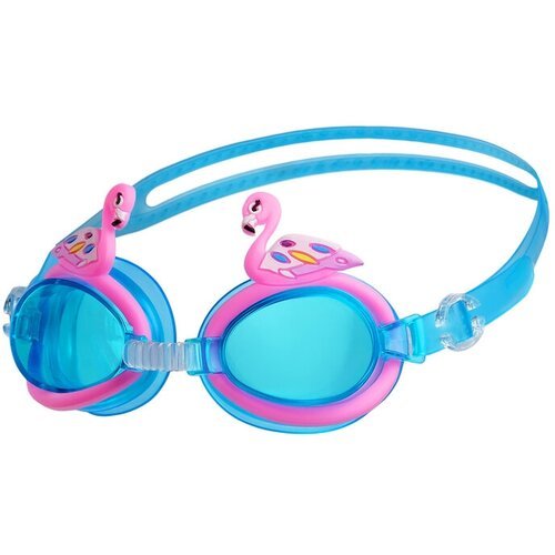 ONLITOP Очки для плавания детские ONLITOP «Фламинго», беруши, цвета микс