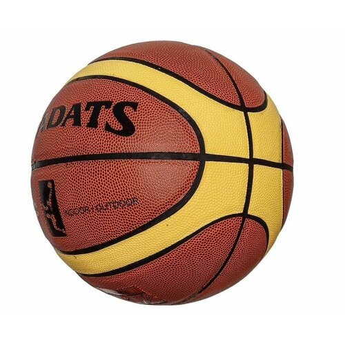 Мяч баскетбольный ПУ, №7 (коричневый) E33492