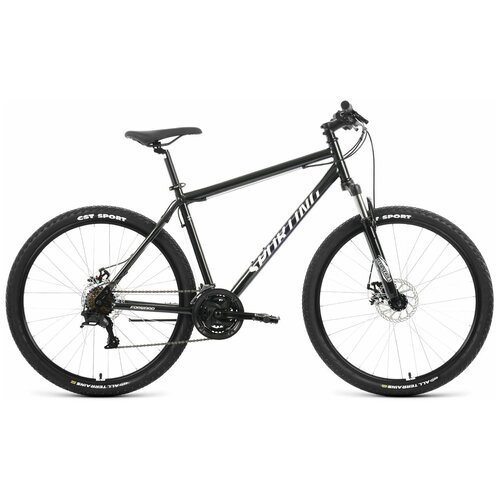 Велосипед FORWARD SPORTING 27,5 2.2 D (27,5' 21 ск. рост.19') 2022, темно-серый/черный, RBK22FW27869