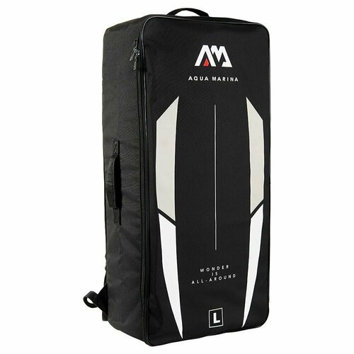 Рюкзак для SUP-доски Aqua Marina Zip Backpack for iSUP L цвет черный габариты 94x46x27 см (B0303031)