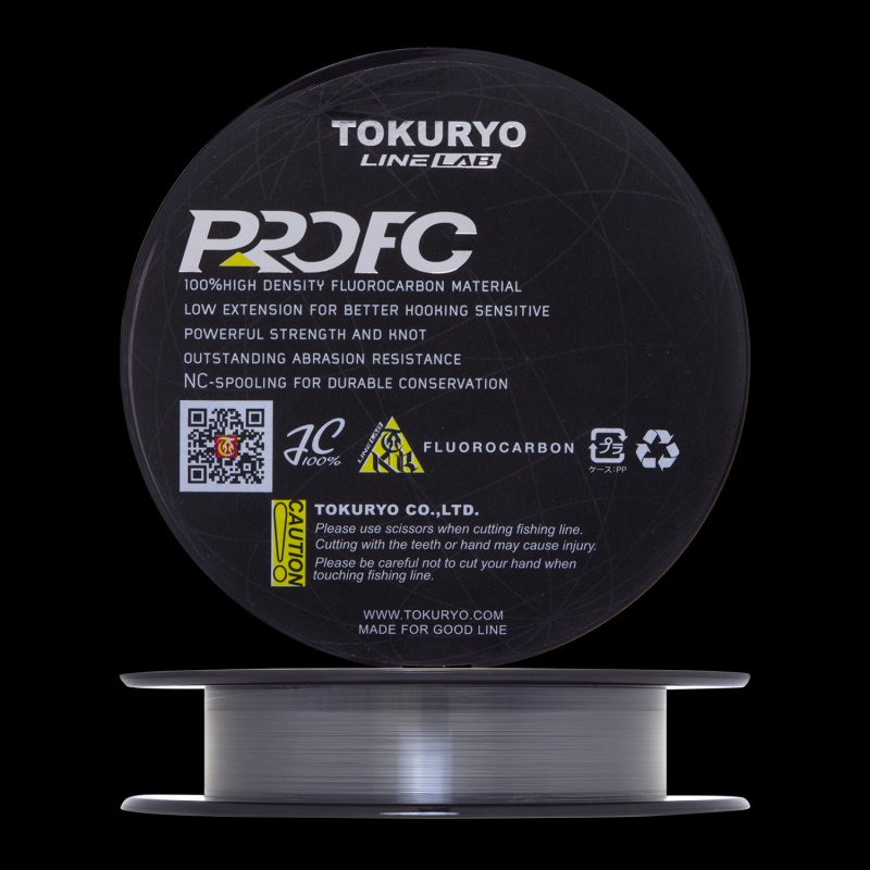 Флюорокарбон Tokuryo Fluorocarbon Pro FC #1,5 0,220мм 50м (clear)