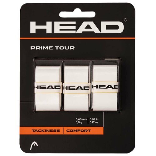 Обмотка для ручки ракетки HEAD Overgrip Prime Tour x3 White