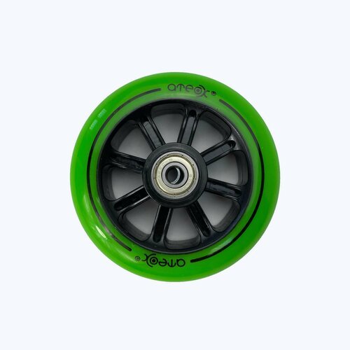 Комплект колес для трюкового самоката Ateox PU 100 mm (Зеленый) - 2 шт