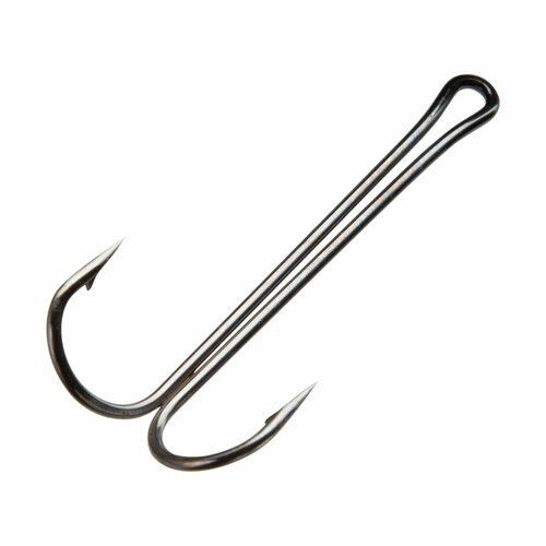Крючок рыболовный двойной Hanzo Double Hook Super Long #5/0 (10шт) для рыбалки на щуку, судака, окуня