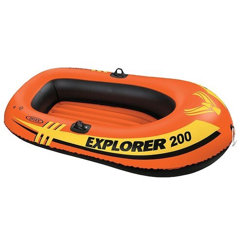 Надувная лодка Intex Explorer-200 (58330) оранжевая