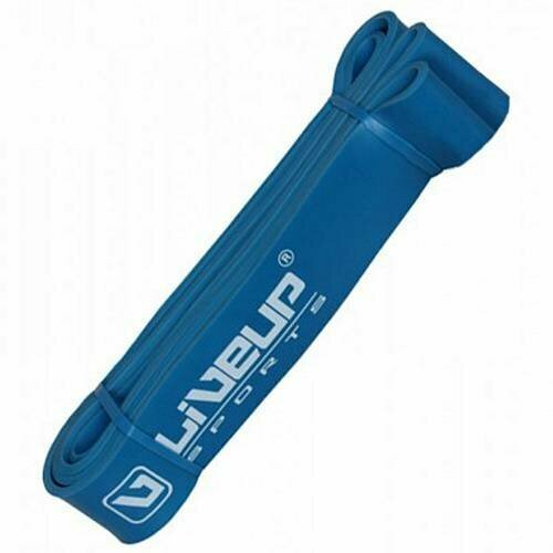 Эспандер-петля LiveUp LATEX LOOP H-2080x4,5x4,5 (голубой) LS3650-2080Hb