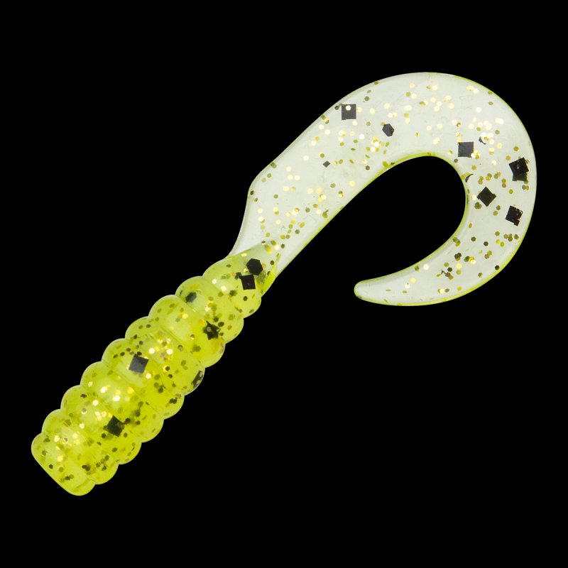 Приманка силиконовая Z-Man GrubZ 2,5' #Chartreuse Sparkle