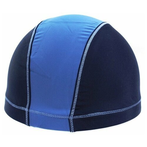 Шапочка для бассейна из ткани CAP 4, голубой/темно-синий, 17-23
