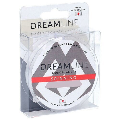 Монофильная леска MIKADO Dreamline Spinning (clear) d=0.22 мм, 150 м, 6.18 кг, прозрачный, 1 шт.