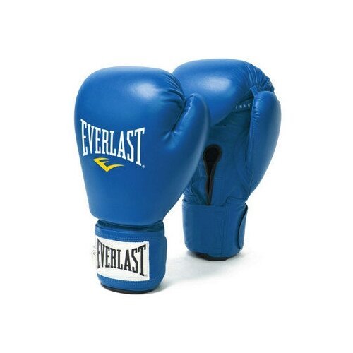 Перчатки для любительского бокса Amateur Cometition PU Blue - Everlast - Синий - 12 oz