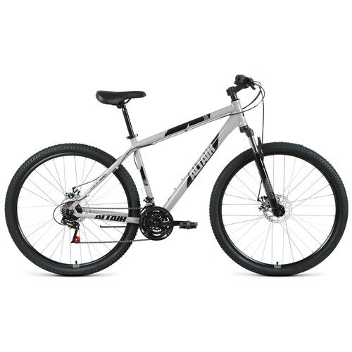 Велосипед ALTAIR AL 29 D (рост 17' 21ск.) 2020-2021, серый/черный
