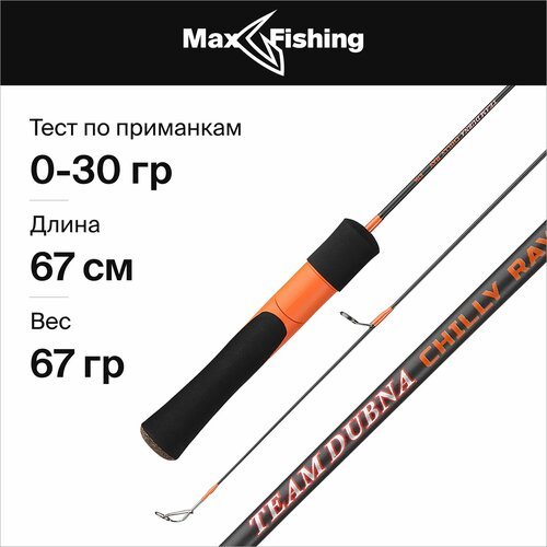 Удочка для зимней рыбалки Jig It Team Dubna Chilly Ray JITDCR-67MH max 30гр