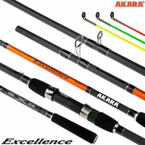 Фидер штек. 3х часн. Akara Excellence Feeder TX-30 (90-120-150) 3,6 м