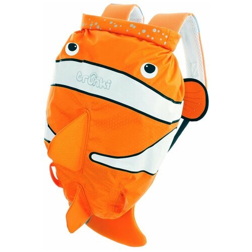 Рюкзак для мокрых вещей trunki Рыба-клоун Chuckles the Clown Fish - Medium PaddlePak, оранжевый