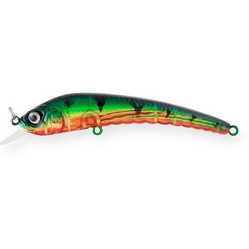 Воблер Минноу Strike Pro Thunder Belly 80SP, цвет: A102G Transparent Perch, (EG-126B-SP#A102G)