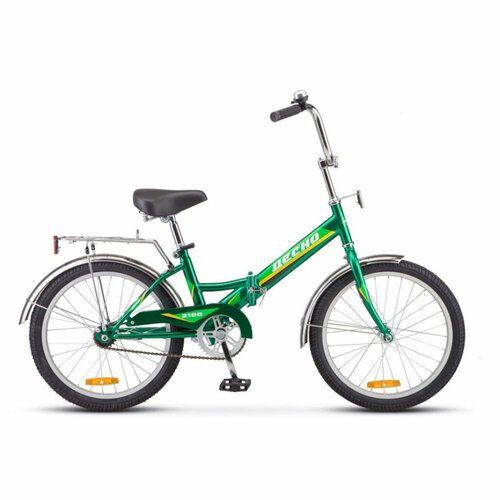 Велосипед складной Десна-2100 20' рама 13' Z010, зеленый