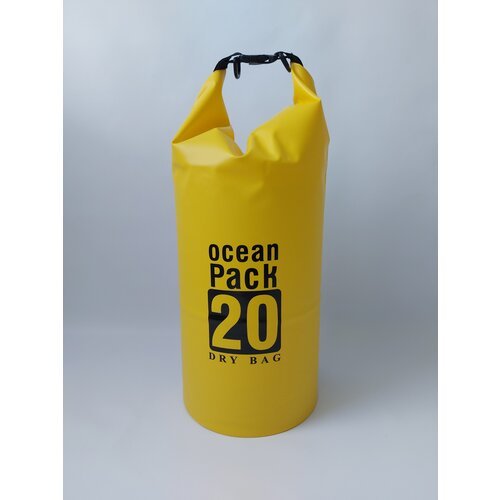 Гермомешок 20 литров / герметичный рюкзак / герморюкзак / гермосумка / герметичная сумка / сумка для сапборда / сумка для сап борда /ocean pack 20 л