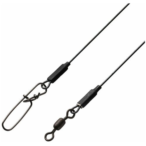 Поводок для рыбалки титановый BFT Stiff Jerkbait Leader Titanium 30см