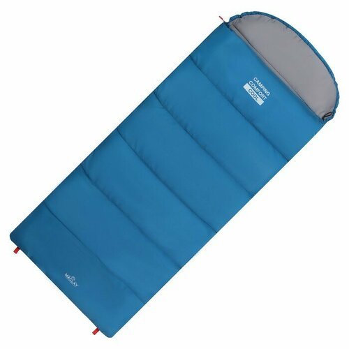 Maclay Спальник-одеяло Maclay camping comfort cool, 3-слойный, правый, 220х90 см, -5/+10°С