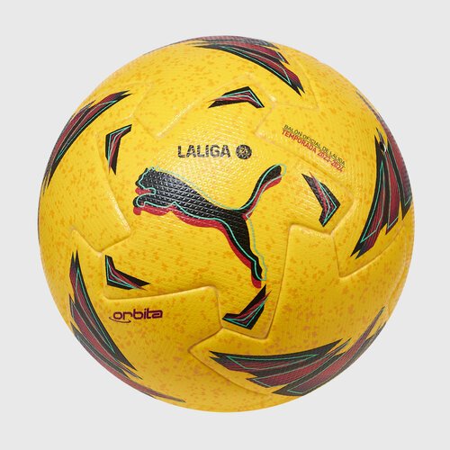 Футбольный мяч Puma Orbita Laliga 1 08410602, размер 5, Желтый