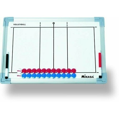 Такт. доска для вол. 'MIKASA SB-V', 45х30см, двухстор, кольца для подвеш, маркеры 2-х цв. и фишки в комп