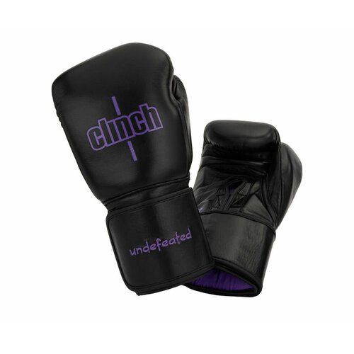Перчатки боксерские Clinch Undefeated черные (вес 16 унций, )