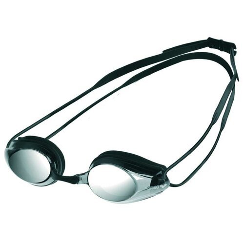 Очки для плавания arena Tracks Mirror 92370, black/smoke silver/black