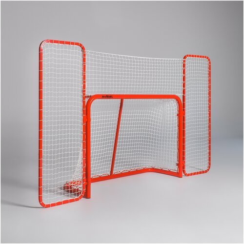 Хоккейный тренажёр ROCKETSHOT / Защитная Конструкция 'стандартная' сборно-разборная с сеткой , без ворот / Размер 320*190 см.
