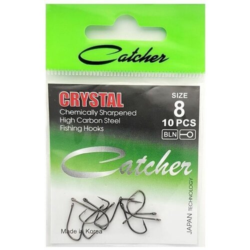 Крючок 'Catcher' CRYSTAL Size 8 (3 пакетика)