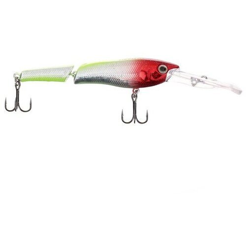 Воблер Namazu Jointed Zun Minnow, 9.5 см, 12.5 г, минноу, плавающий (0.5-2.5 м), цвет 4