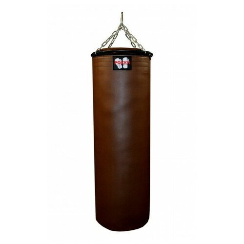Боксерский мешок рокки иск. кожа 110 x 40 см коричневый 45 кг