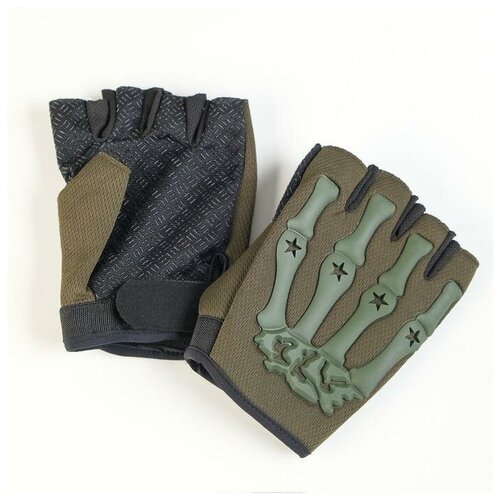 Перчатки без пальцев тактические мужские 'Storm tactic' размер - M, хаки