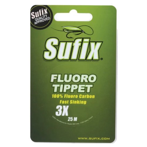 Флюорокарбоновая леска Sufix Fluoro Tippet d=0.203 мм, 25 м, 2.7 кг, прозрачный, 1 шт.