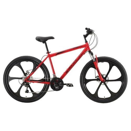 Велосипед Black One Onix 26 D FW красный/черный/красный 2021-2022 18'