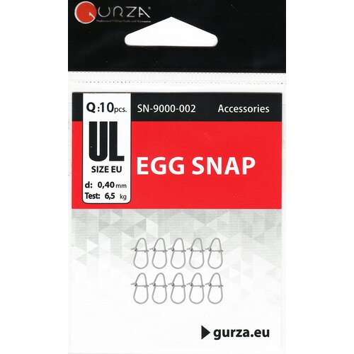 Застежки GURZA EGG SNAP (10шт), размер UL