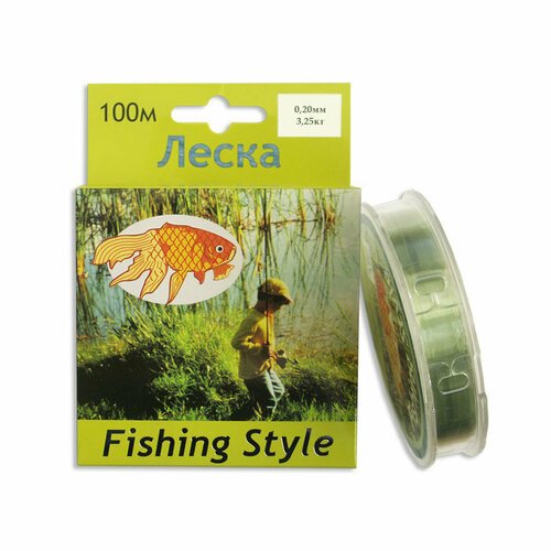 Леска Fishing Style RL2914 0.20mm тест 3.25кг 100m