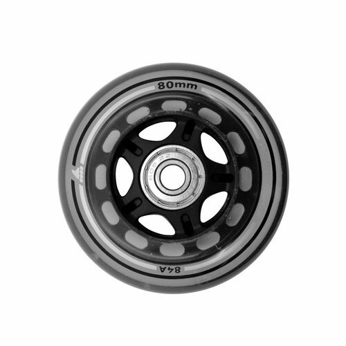 Набор колес для роликов (8 шт.) Rollerblade Wheel/Bearing XT 80mm/84A + SG 7 - Clear