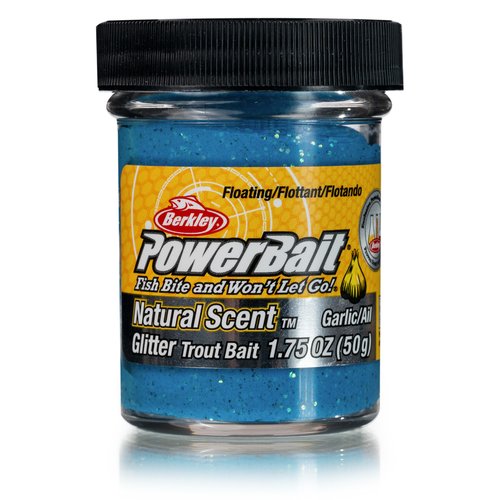 PowerBait Natural Scent Glitter Trout Bait
