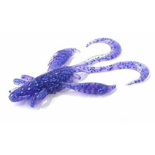 Мягкие приманки Bait Breath Virtual Craw 2,6' (9шт.) #S125 Purple/ blue