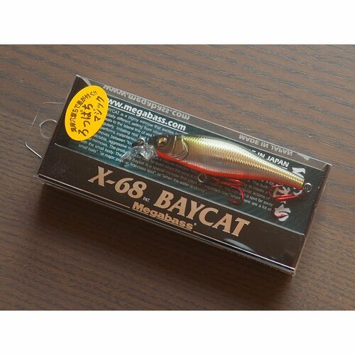 Воблер для рыбалки Megabass X-68 Baycat M Katakuchi RB