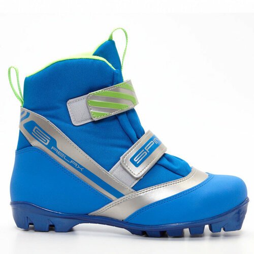 Лыжные ботинки SPINE SNS Relax (116) (синий/зеленый) (33)