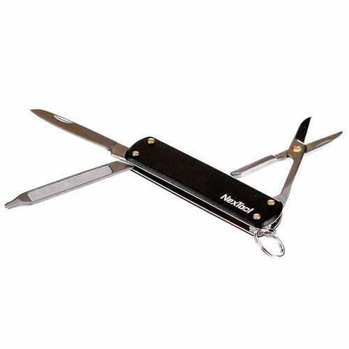 Мультитул нож складной NexTool Multifunction Knife NE0141, Цвет: Черный